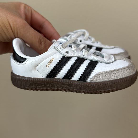 Samba OG black and white toddler shoe - Picture 8 of 9